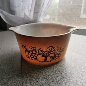 Pyrex Old Orchard Casserole Dish #473